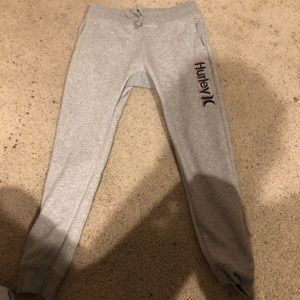 Grey Hurley men’s sweat pants (men’s medium)